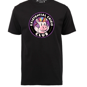 Kiffenuff/Existential Crisis Club Unicorn (black)