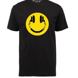 Kiffenuff/Music Smiley (black)