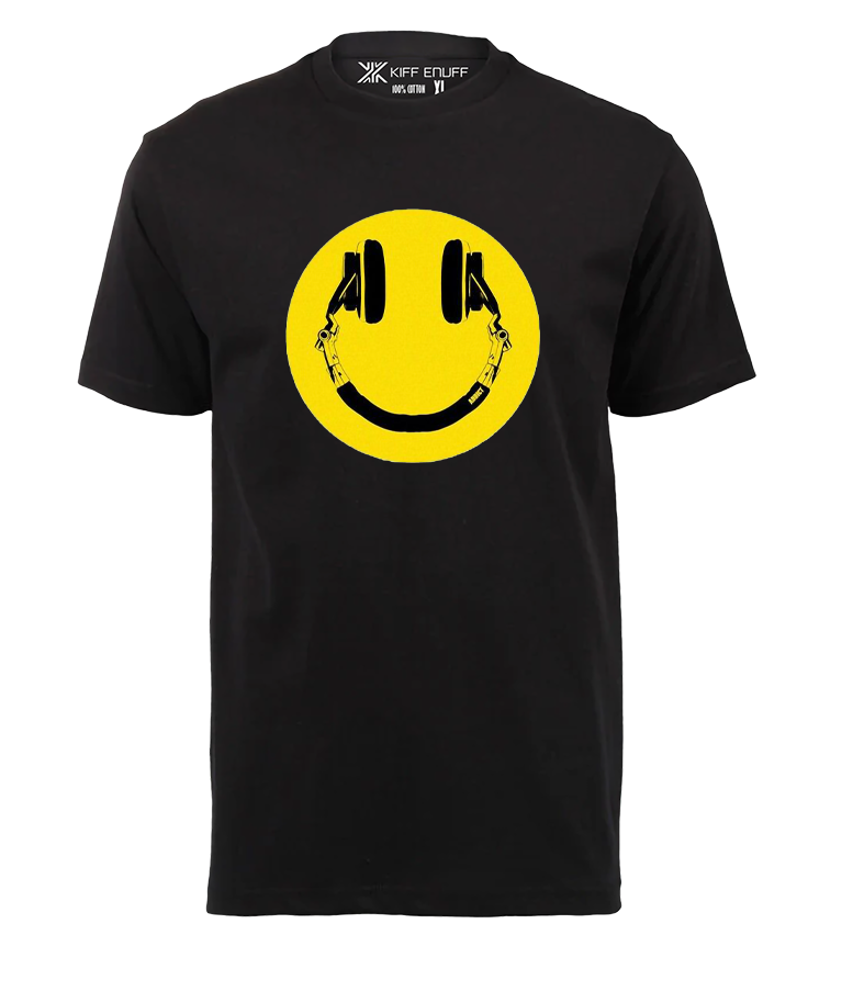 Kiffenuff/Music Smiley (black)