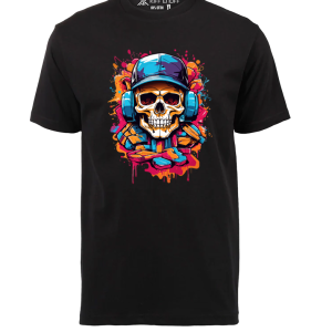 Kiffenuff/Skull DJ (black)