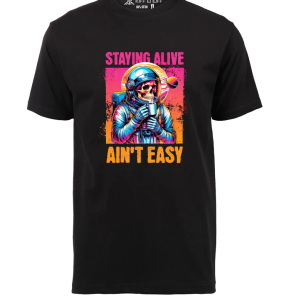 Kiffenuff/Space Skull Staying Alive (black)