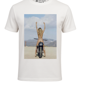 Kiffenuff/Biker girl (white)